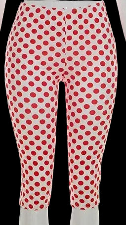 Miriam Polka Dot Capri Set