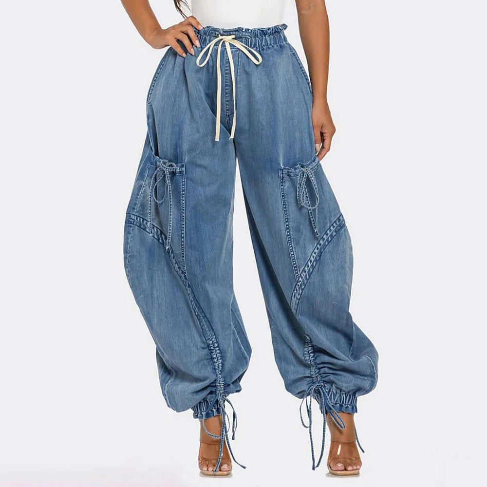 Vintage High Waist Loose Jeans