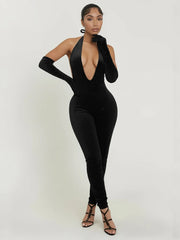 Shelli V-Neck Jumpsuit