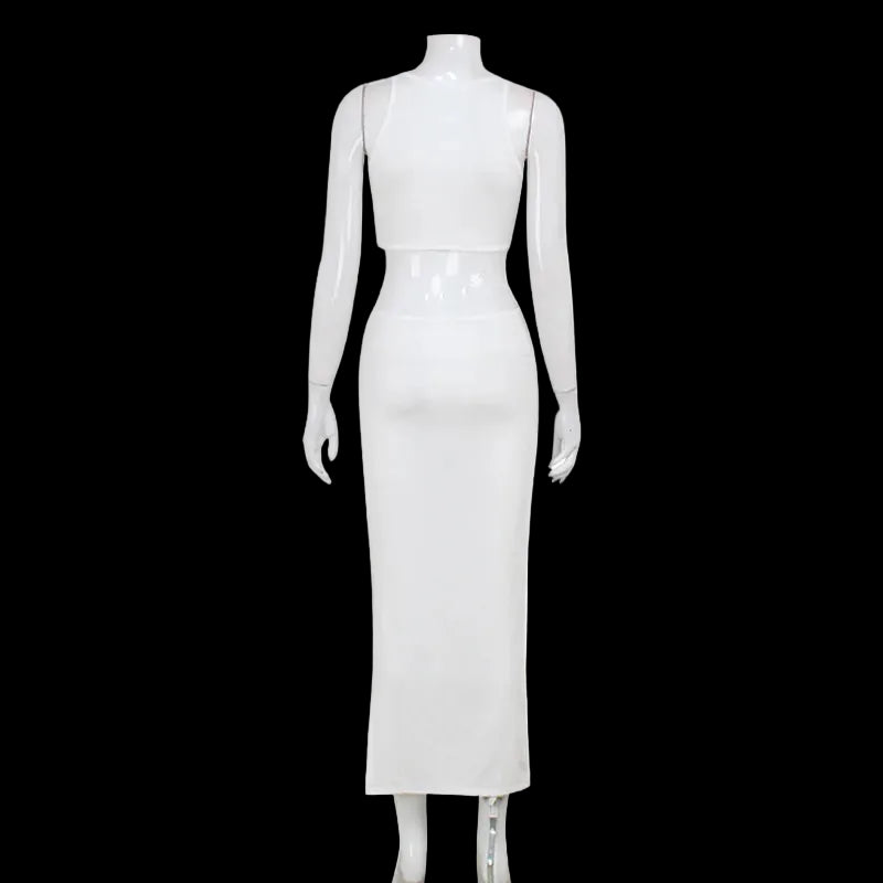 Maisha Backless Maxi Dress
