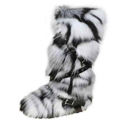 Plush Furry Boots