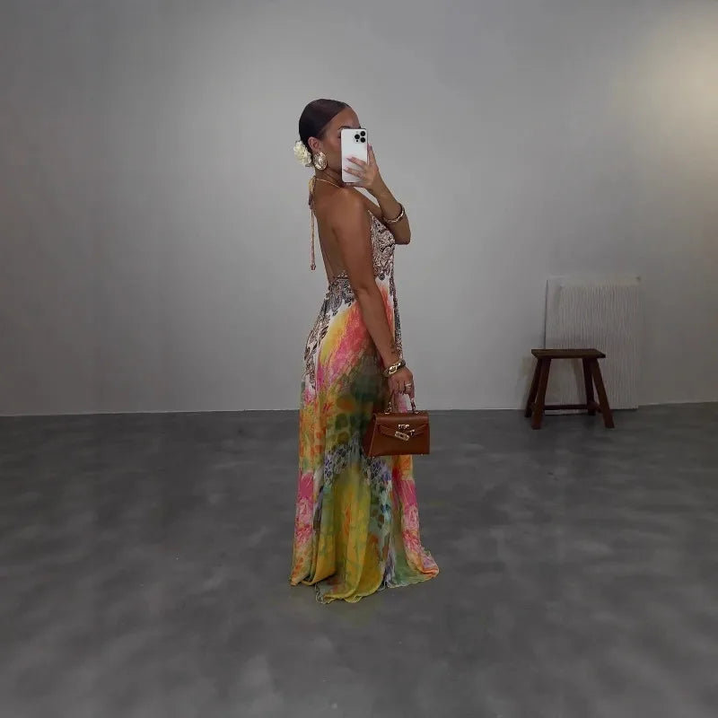 Tropical Maxi Dress