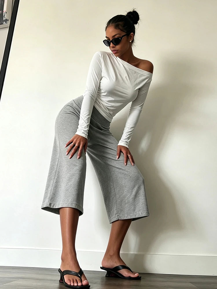 Anita Crop Pants Set