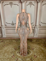 Maggie Mesh Maxi Dress