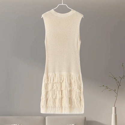 Judie Tassel Knit Dress