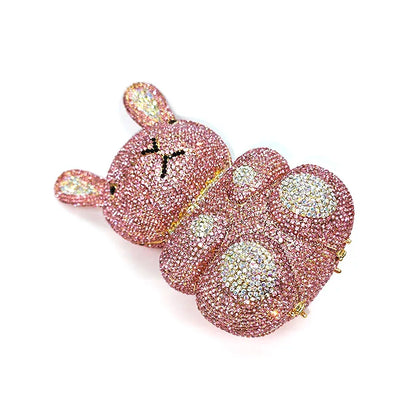 Bunny Diamond Clutch Bag