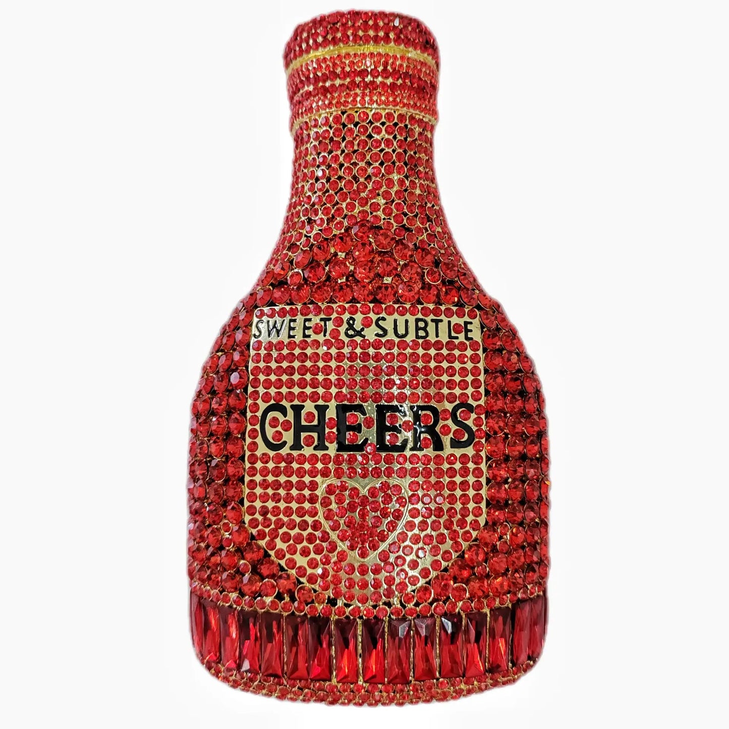 Cheers Crystal Clutch Purse