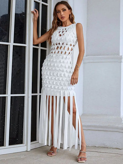 Lisa Maxi Bandage Maxi Dress