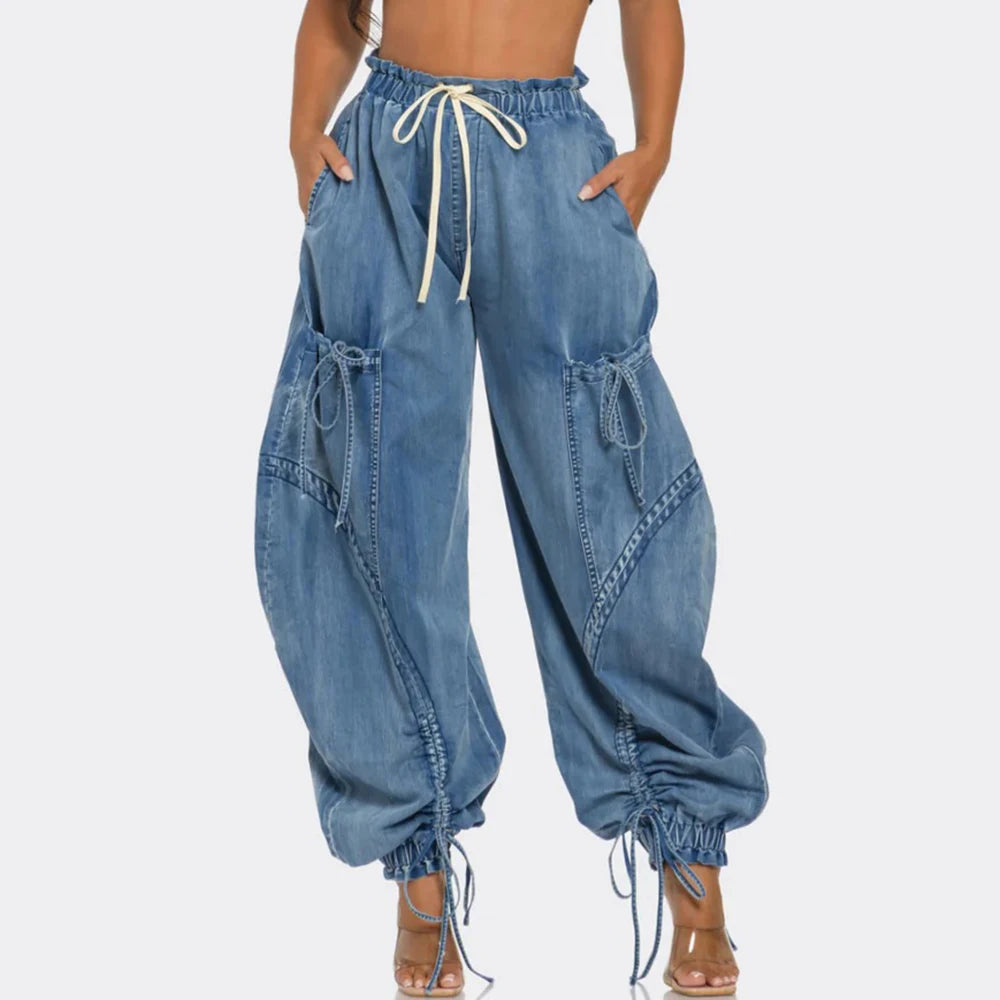 Vintage High Waist Loose Jeans