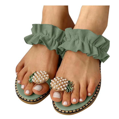 Pineapple Pearl Bohemian Sandals