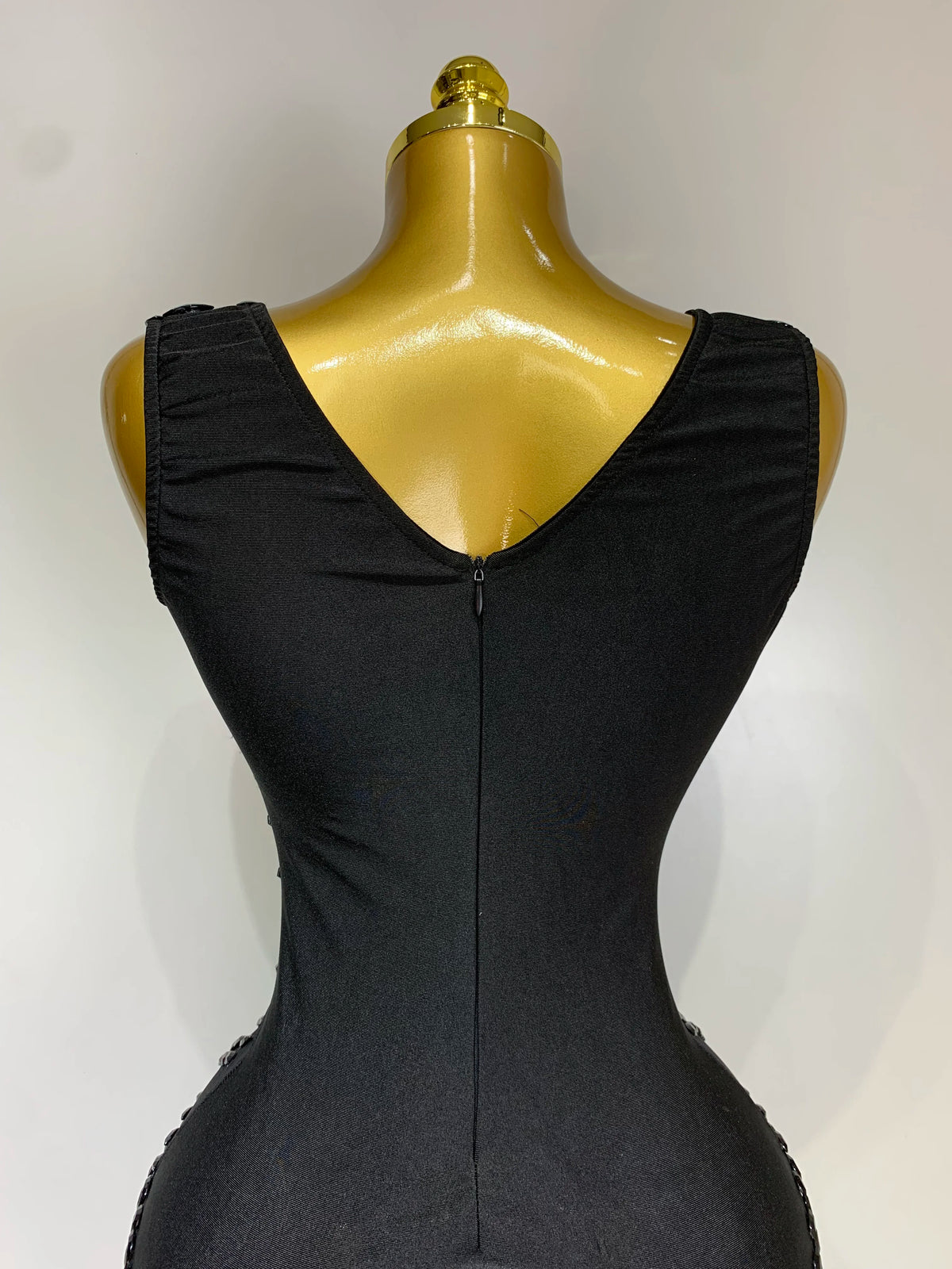 Frankie Rhinestones Mesh Dress