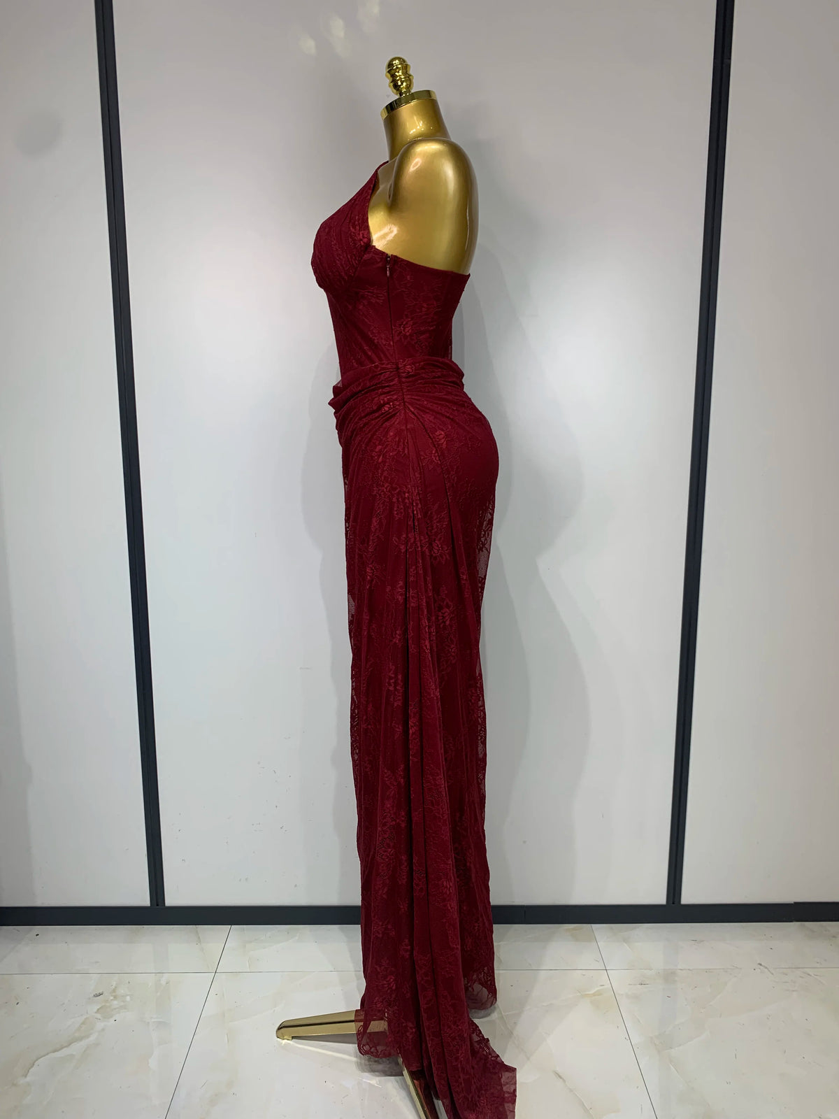 Vintage Red Maxi Dress