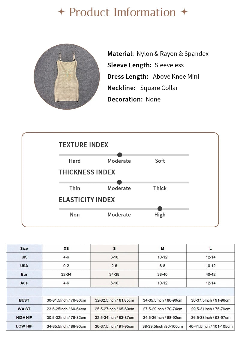 Goldie Bandage Dress