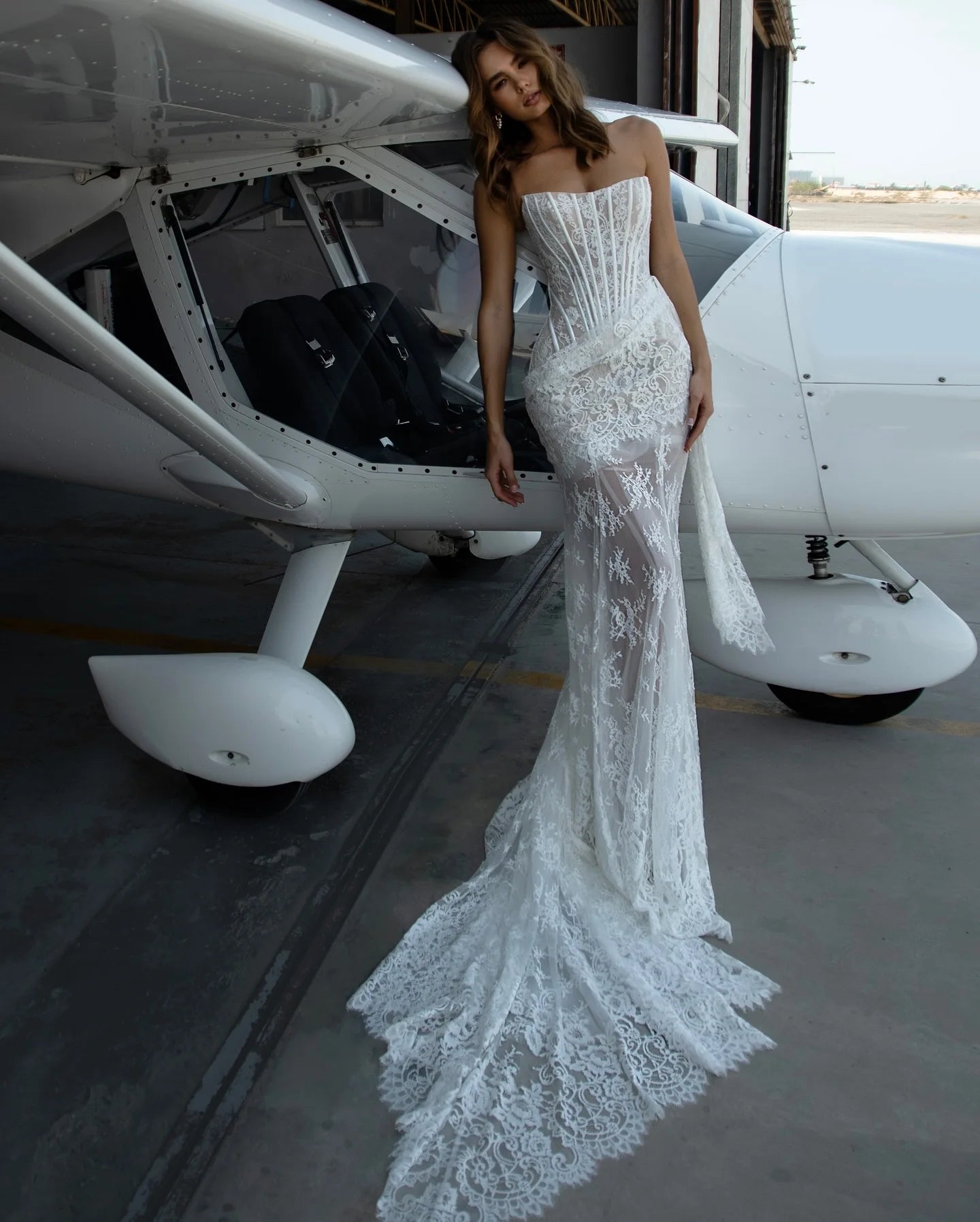 Stephanie Sheer Lace Maxi Dress