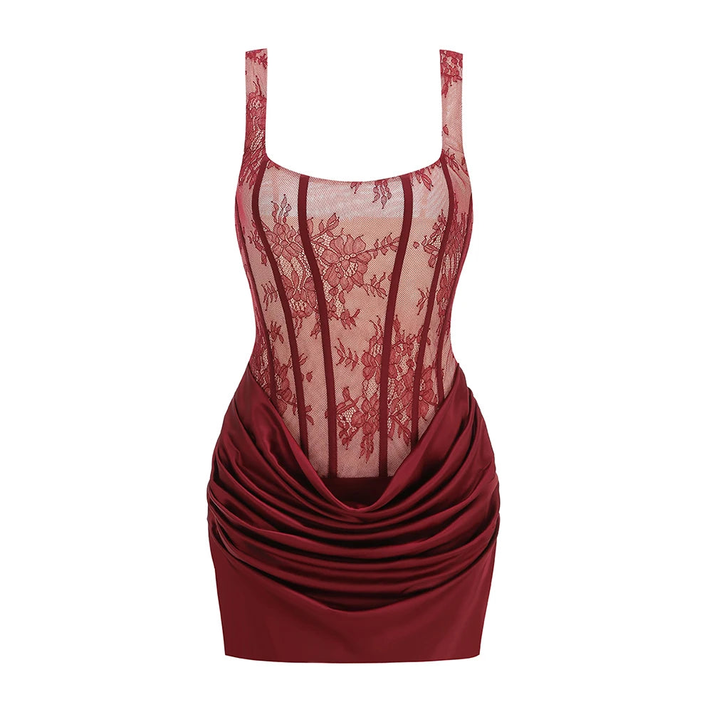 Bodice Corset Mini Dress