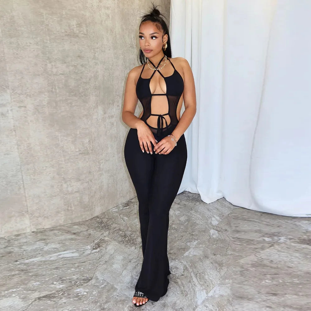 My Type Mesh Jumpsuit