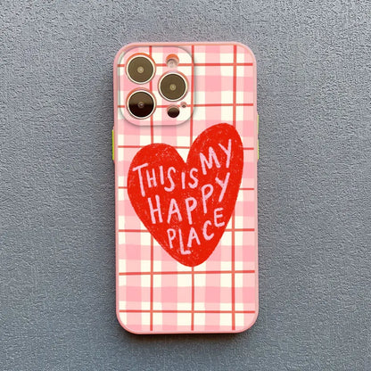 Creative Art Shockproof Matte iPhone Case