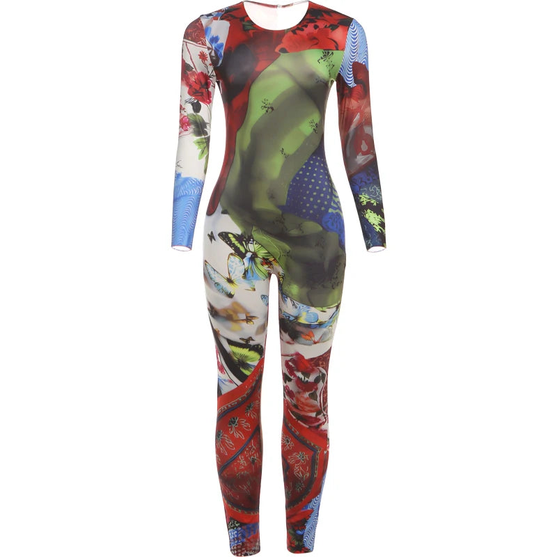 Janere Print Jumpsuit
