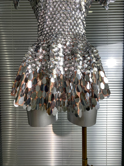 Life Of The Party Sequins Dress