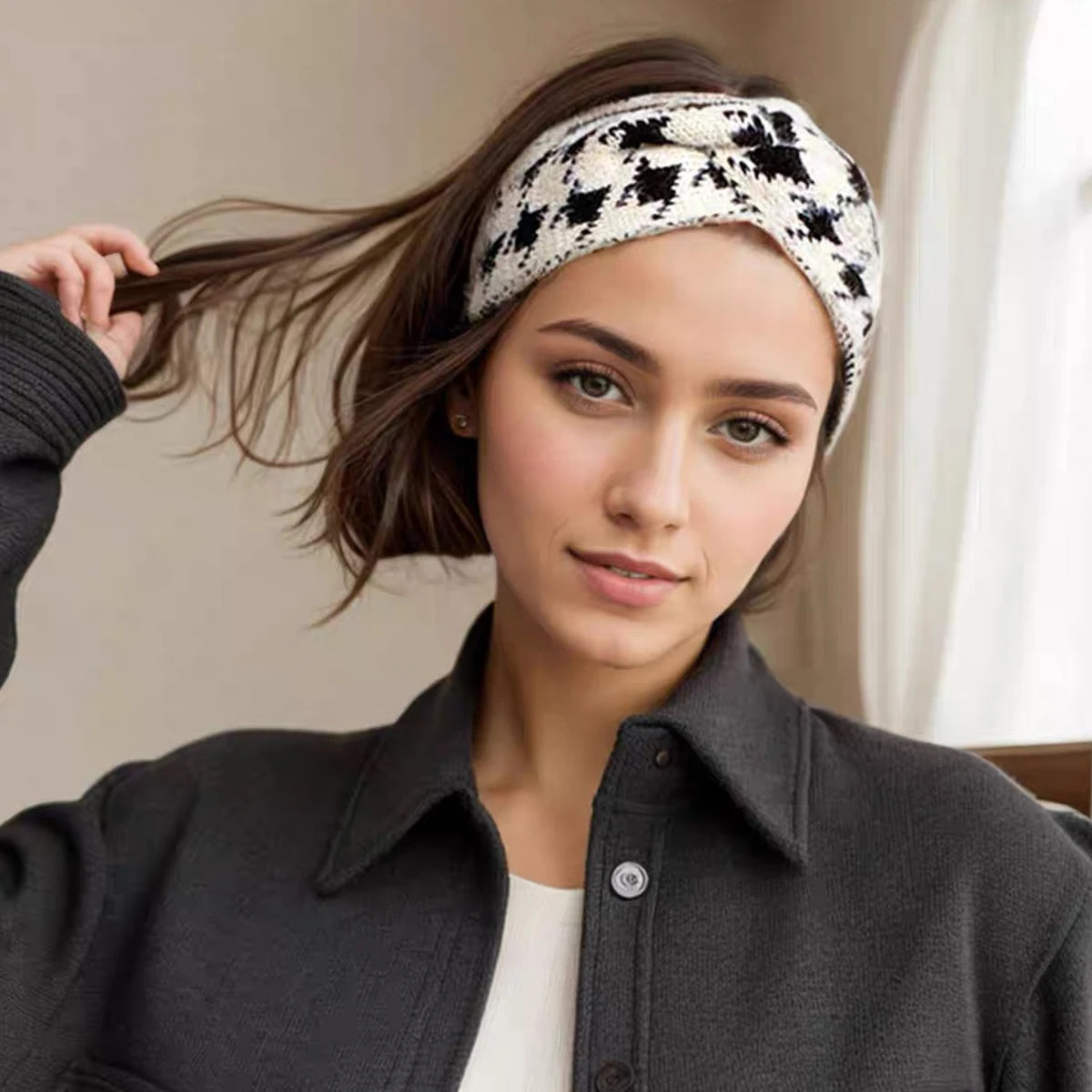 Retro Knitted Headband