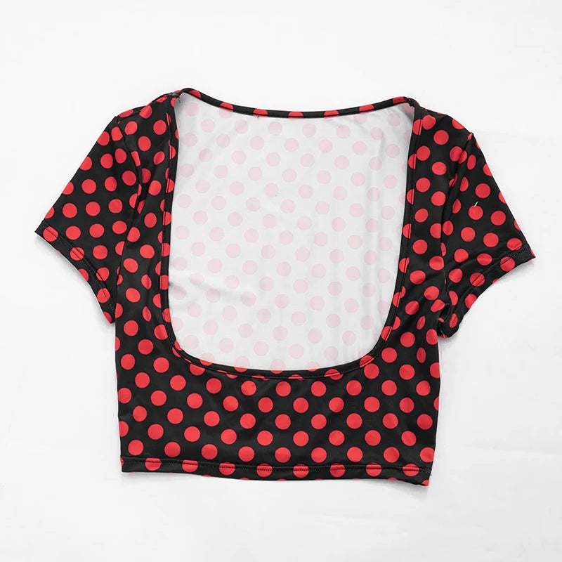 Polka Dot Pants Set