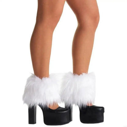 Fur Fuzzy Leg Warmer