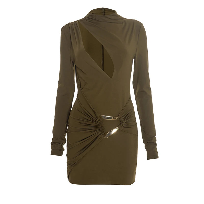 Anila Ruched Mini Dress