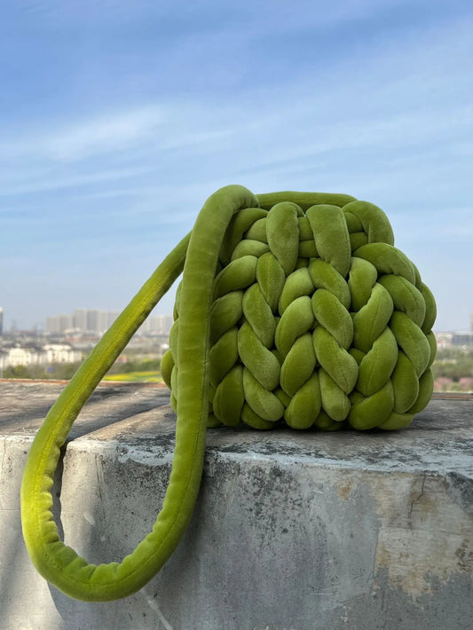 Knitted Shoulder Handbag