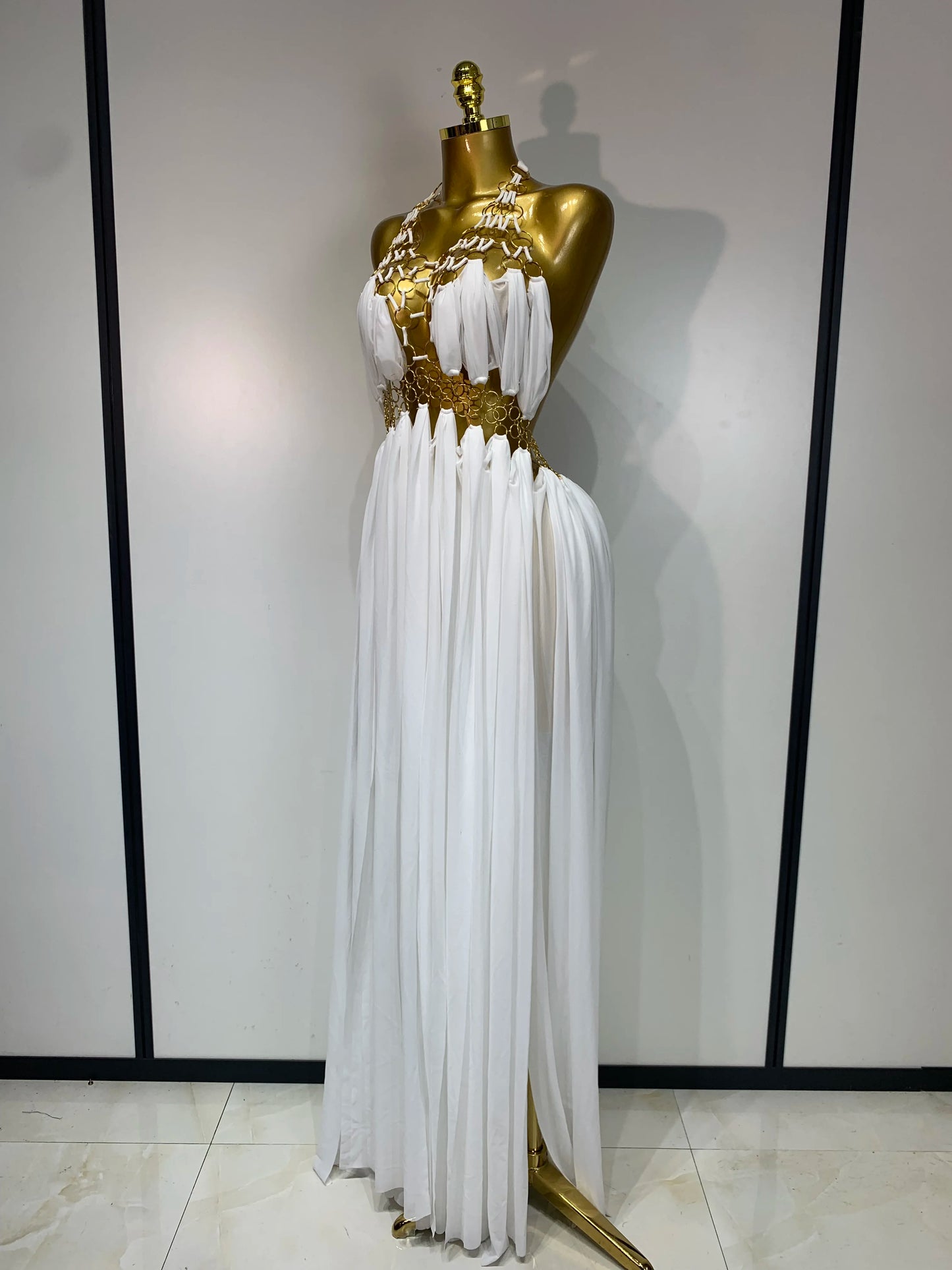 Celena Backless Maxi Dress