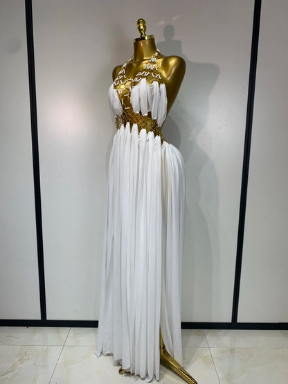 Celena Backless Maxi Dress