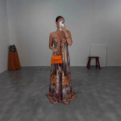 Tropical Maxi Dress