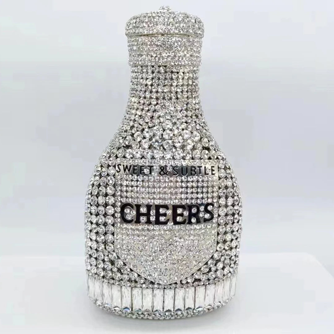 Cheers Crystal Clutch Purse
