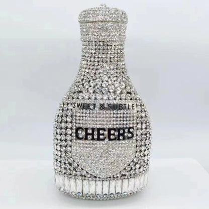 Cheers Crystal Clutch Purse