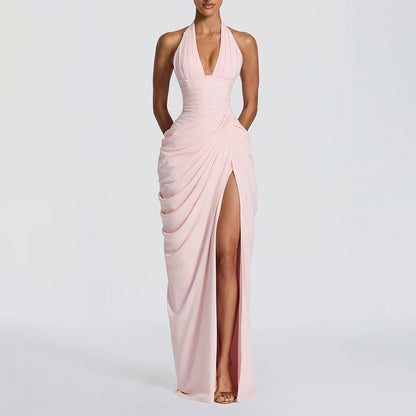 Rosee Ruched Maxi Dress