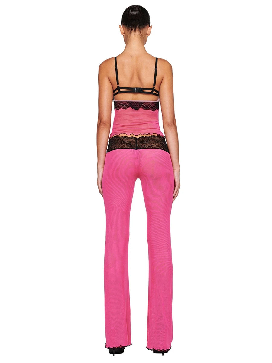 Virginia Mesh Pant Set