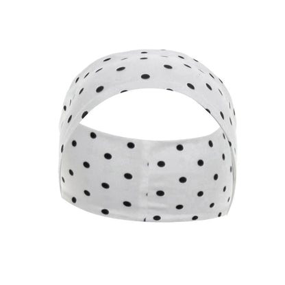 Polka Dot Print Romper +Headscarf