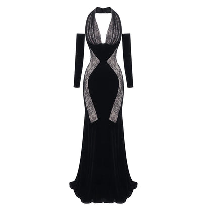 Marissa Mesh Maxi Dress