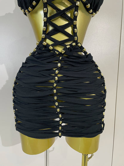 Robbin Backless Mini Dress