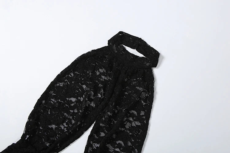 Fatema Mesh Jumpsuit