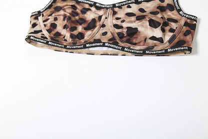 A Movement Leopard Trouser Set