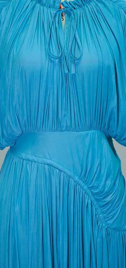 Chtistina Draped Maxi Dress