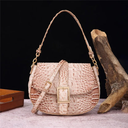 Reptile Pattern Crossbody Bag
