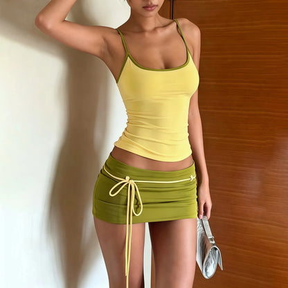 Tisha Mini Skirt Set