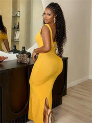 Josephine Ruched Elegant Maxi Dress