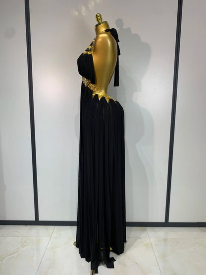 Celena Backless Maxi Dress