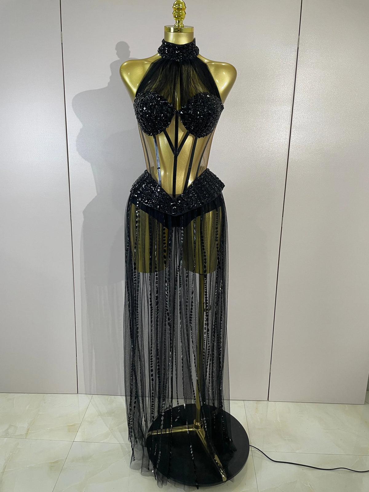 Norly Bodysuit Maxi Dress