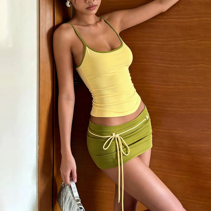 Tisha Mini Skirt Set