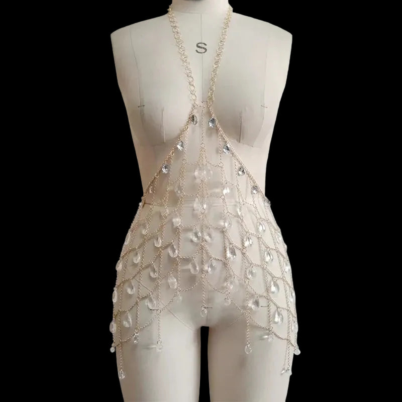 Katina Tassel Mini Dress Set