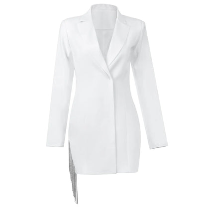 Dania Tassel Blazer Dress