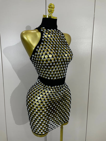 Autty Mesh Mini Dress